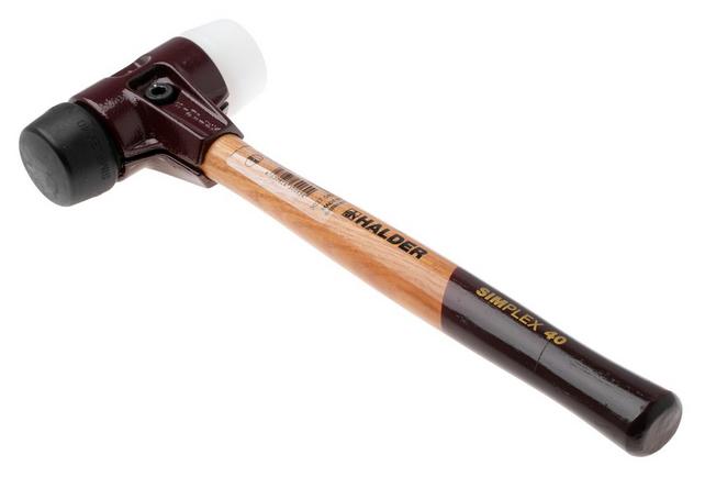 Afbeelding voor Halder SIMPLEX 3027040 rubber superplastic, kunststof hamer, 40 mm