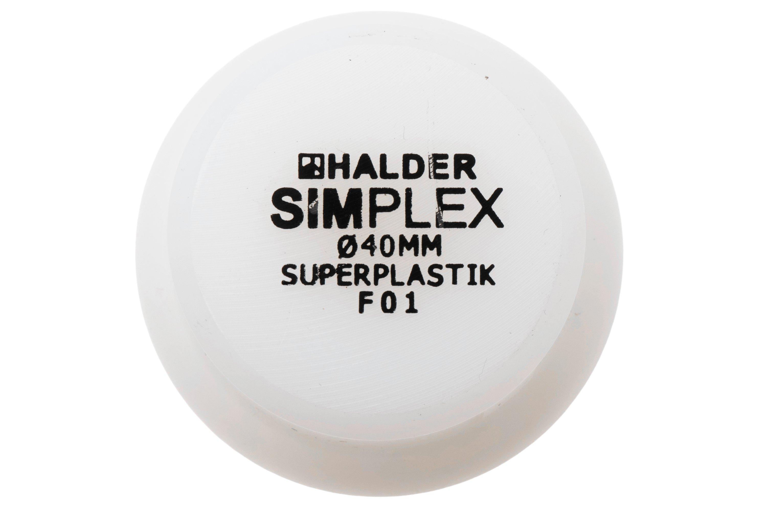 Halder SIMPLEX 3207040 superplastic, insert, 40 mm | Advantageously ...
