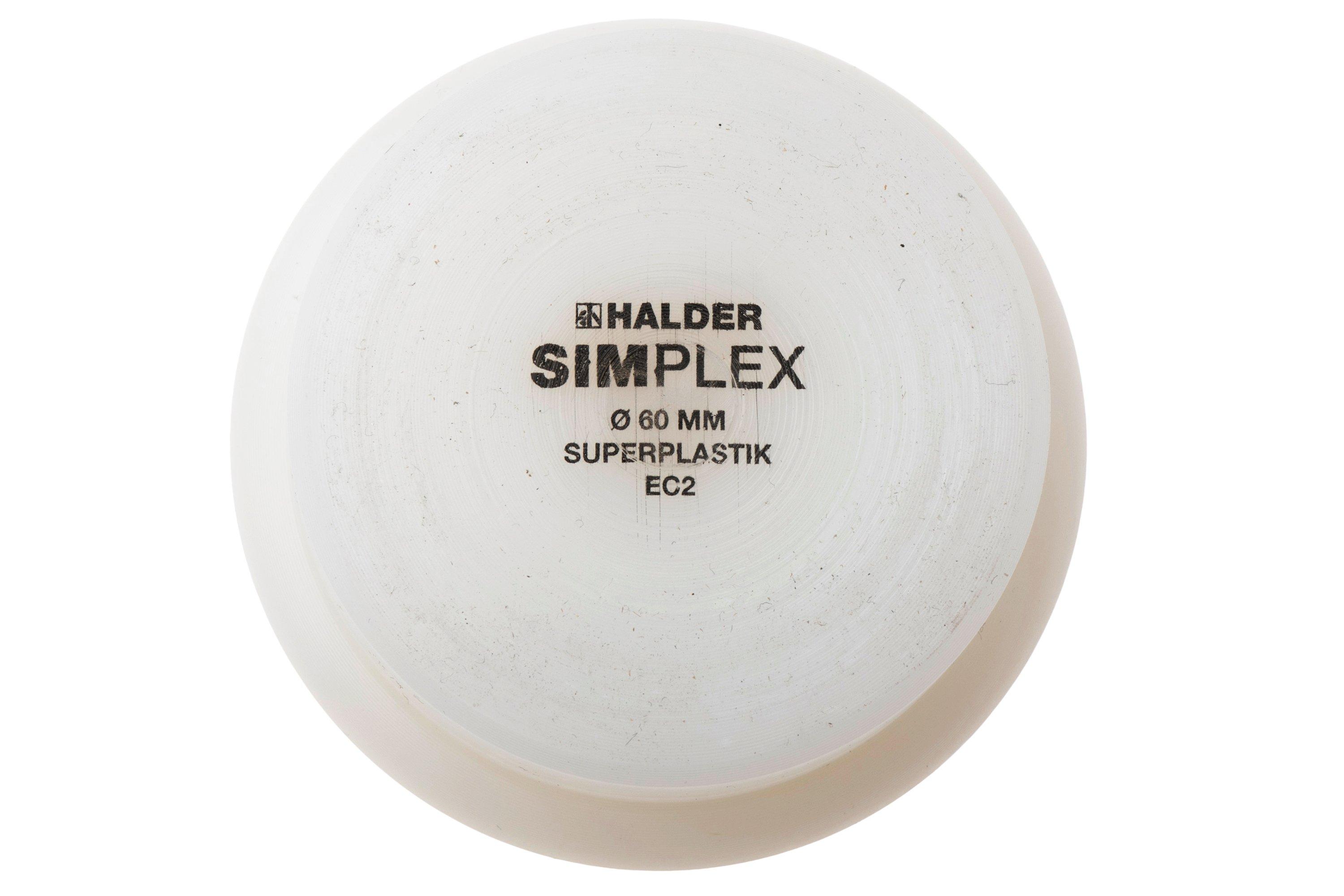 Halder SIMPLEX 3207060 Einsatz, Superplastik, weiß, 60 mm | Günstiger ...