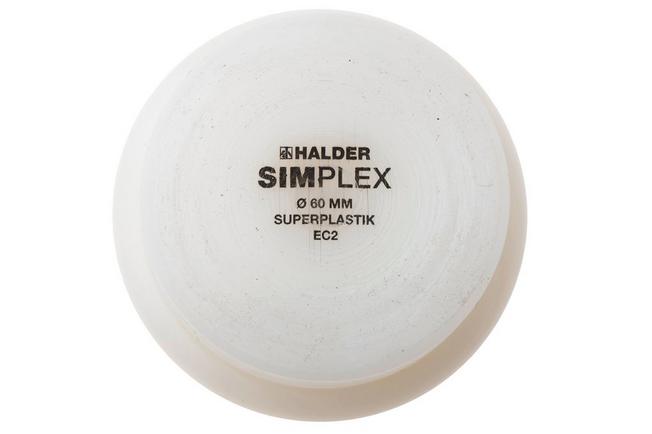 Afbeelding voor Halder SIMPLEX 3207060 superplastic, slaginzet, 60 mm