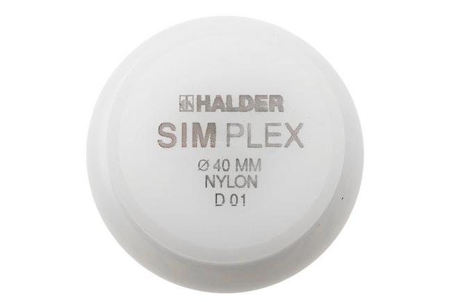 Afbeelding voor Halder SIMPLEX 3208040 nylon, slaginzet, 40 mm