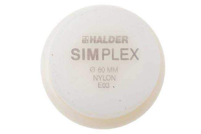 Afbeelding voor Halder SIMPLEX 3208060 nylon, slaginzet, 60 mm