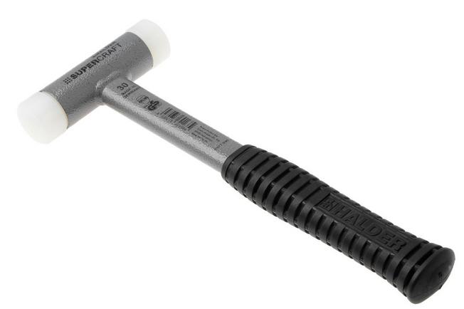Afbeelding voor Halder SUPERCRAFT 3377030 stalen steel, nylon, terugslagvrije hamer, 30 mm
