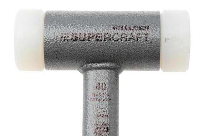 Afbeelding voor Halder SUPERCRAFT 3377040 stalen steel, nylon, terugslagvrije hamer, 40 mm