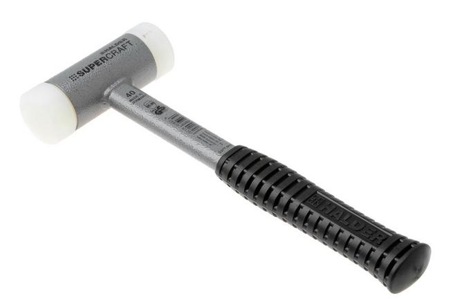 Afbeelding voor Halder SUPERCRAFT 3377040 stalen steel, nylon, terugslagvrije hamer, 40 mm