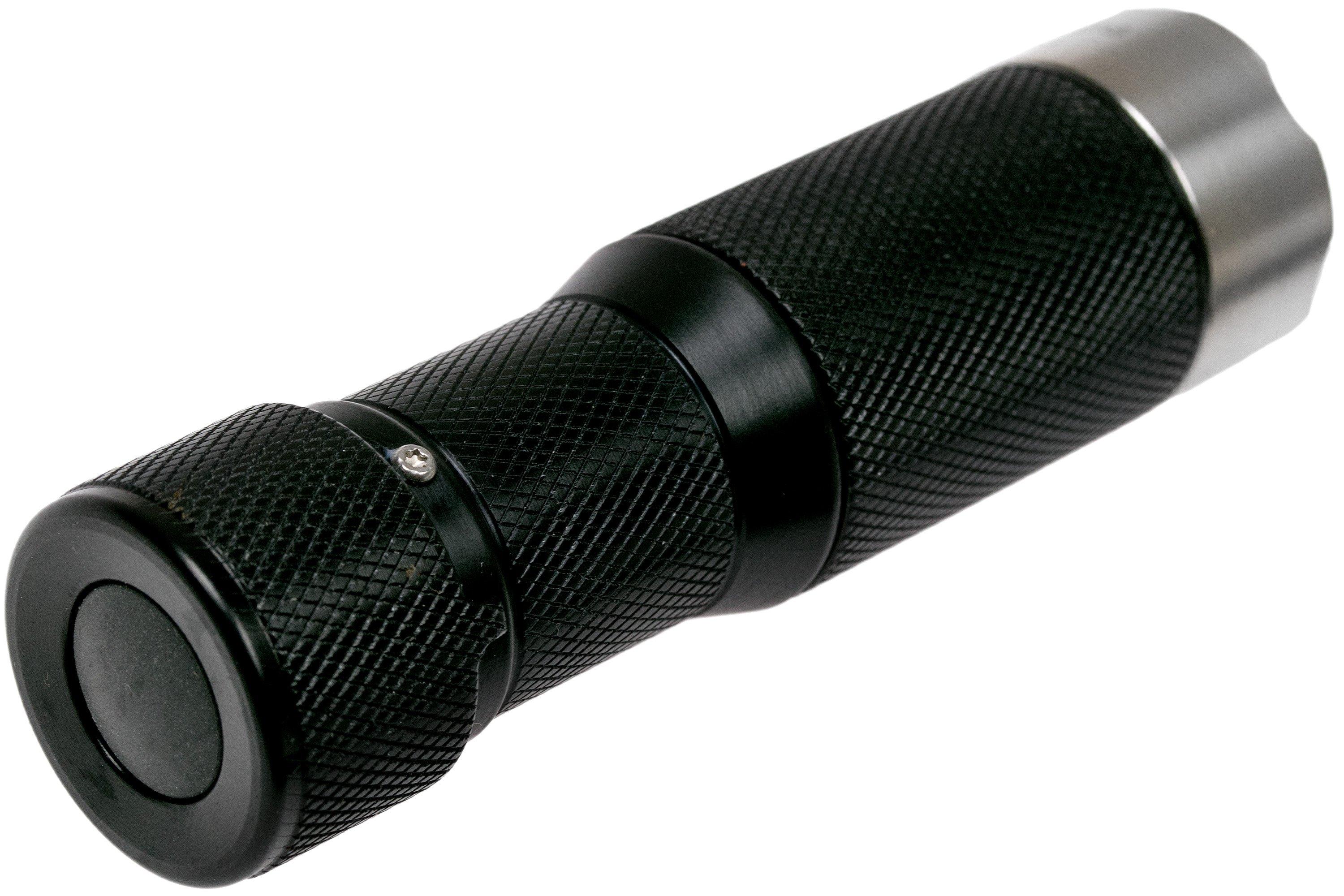 HDS systems EDC Custom LEDflashlight, 325 lumens NLT, rotaryswitch