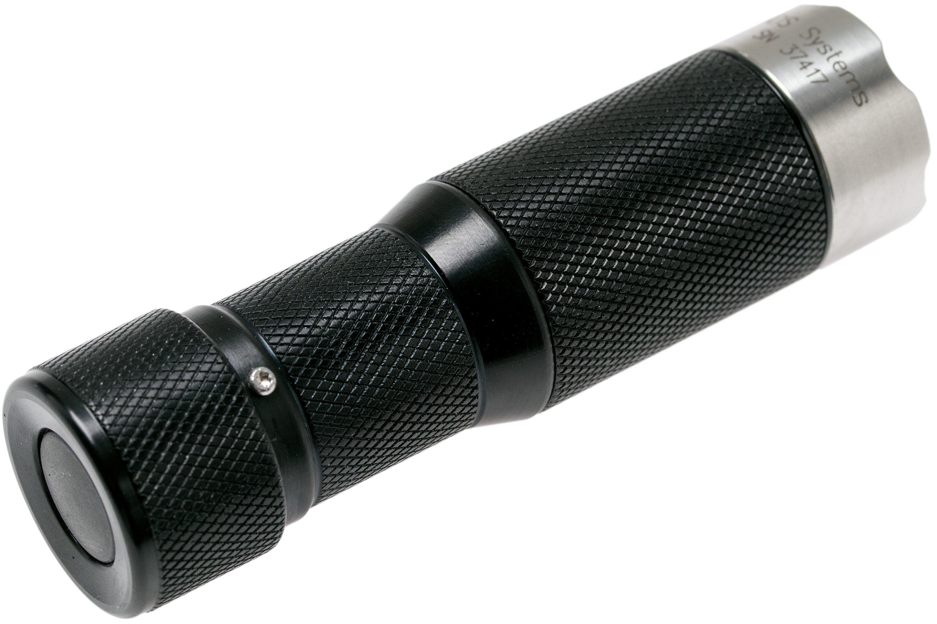 HDS systems EDC Custom LEDflashlight, 325 lumens, rotaryswitch