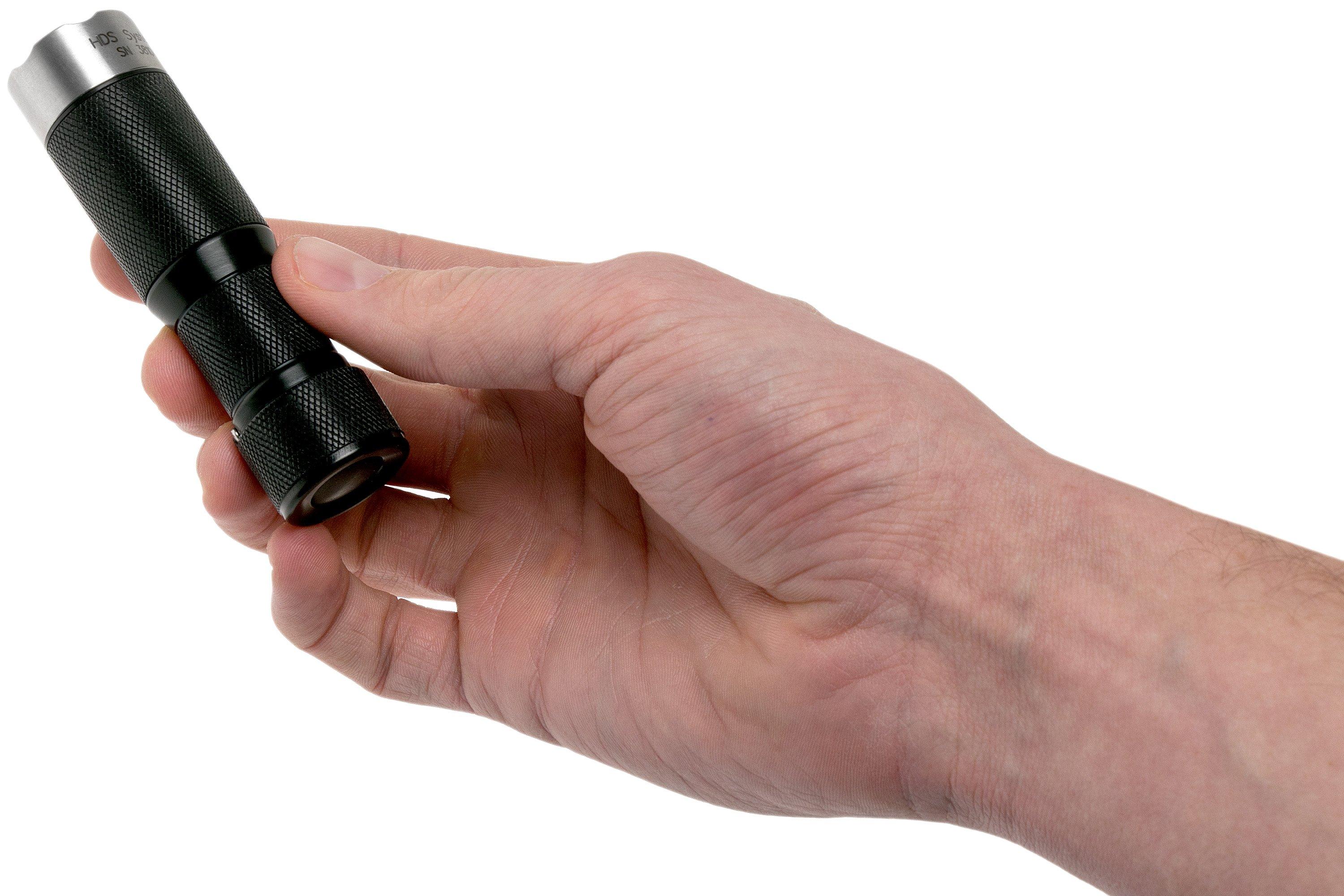 HDS systems EDC Custom LED flashlight, 200 lumens, rotaryswitch