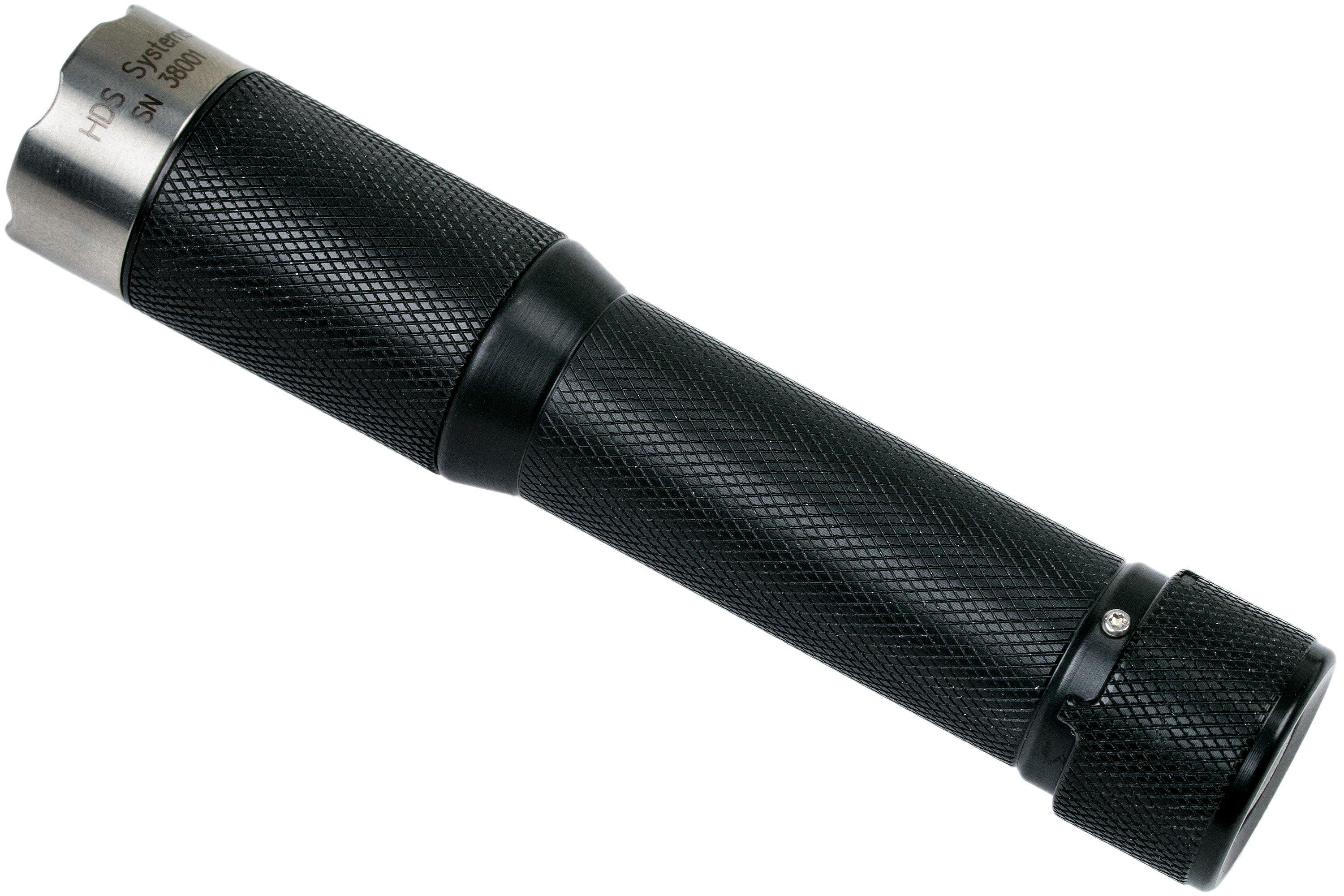 HDS systems EDC Custom LED flashlight, 325 lumens NLT, 18650 LiIon