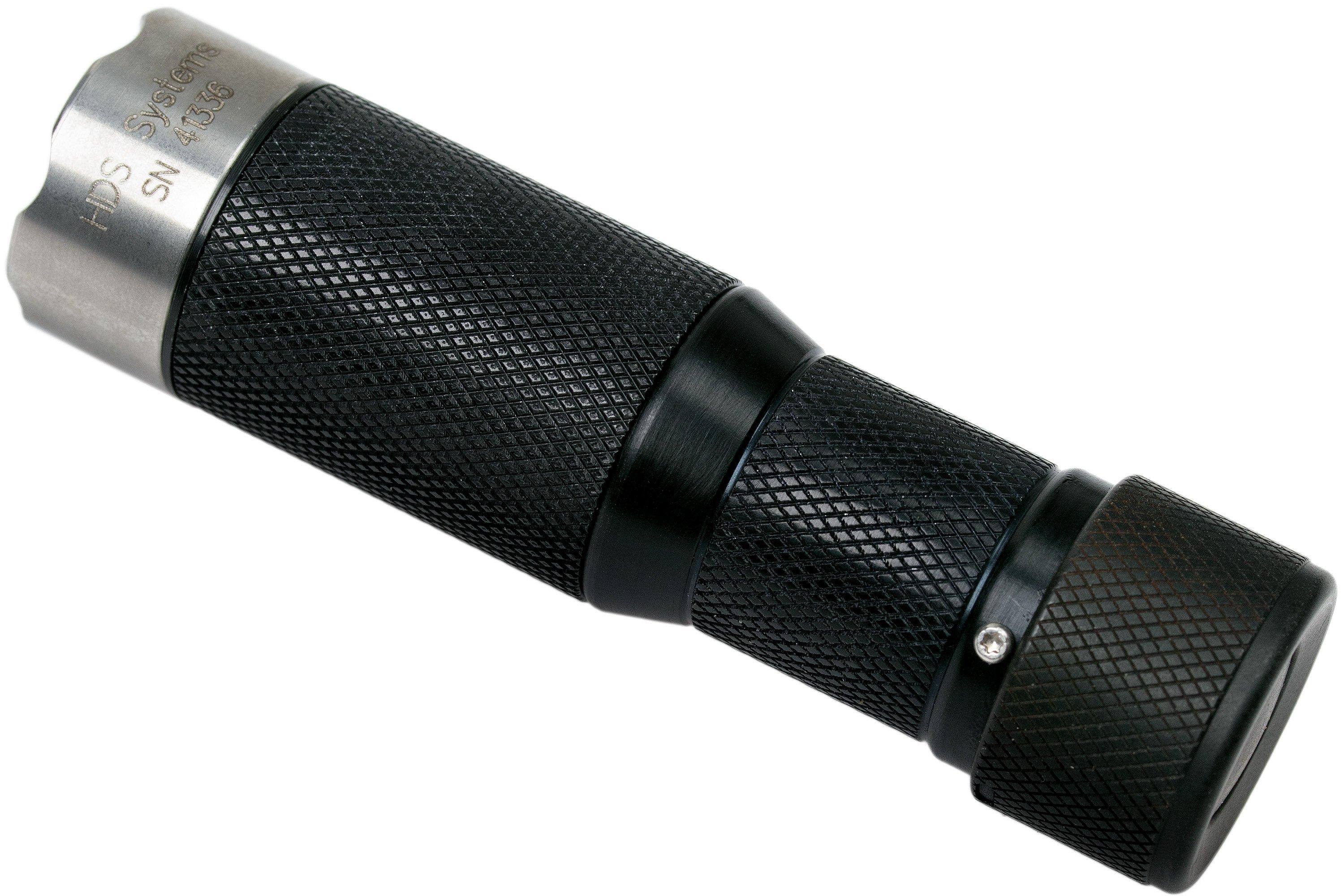HDS Systems EDC Custom Rotary flashlight, 300 lumens Advantageously