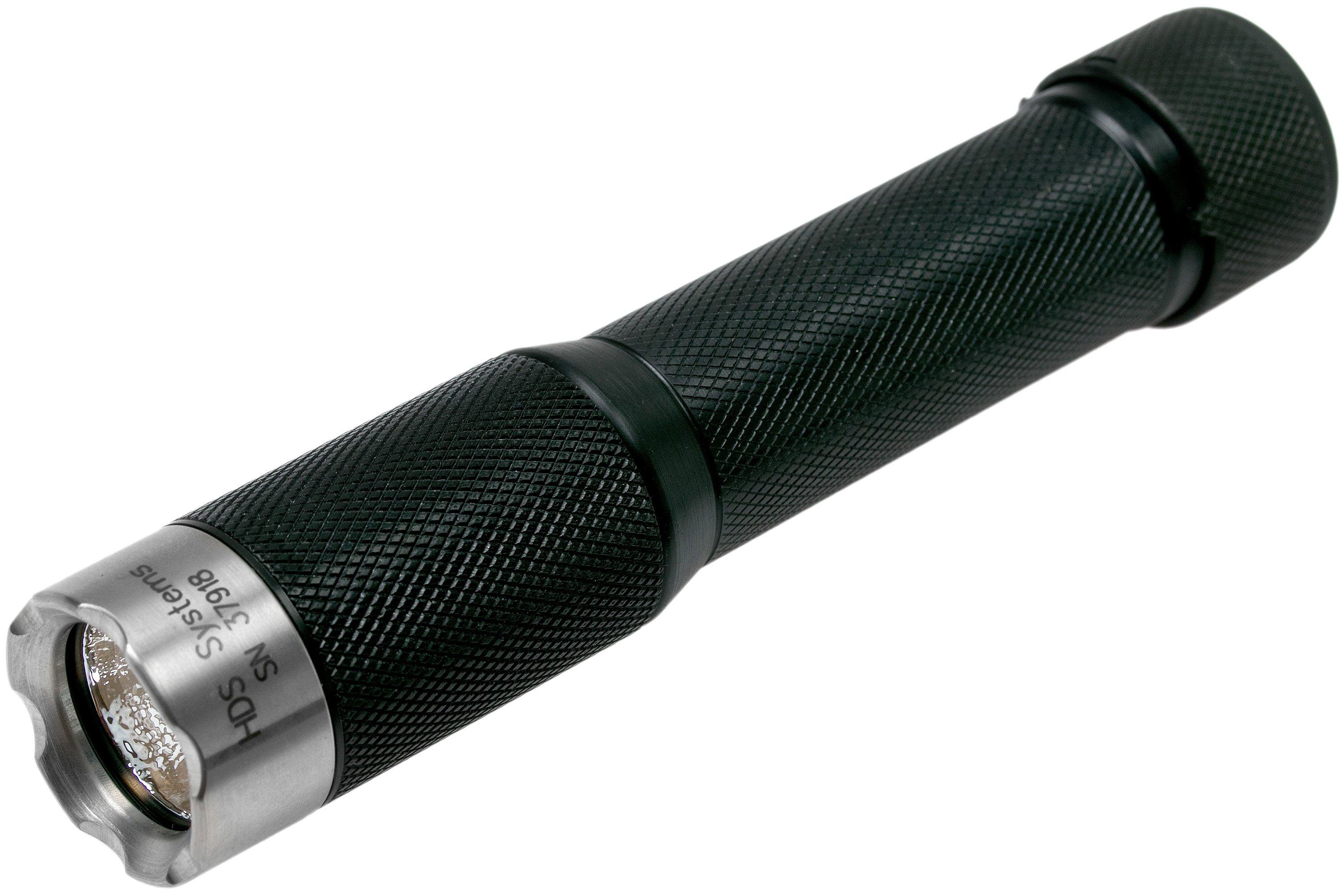 HDS systems EDC Custom SS40 flashlight, 225 lumens, 18650 LiIon