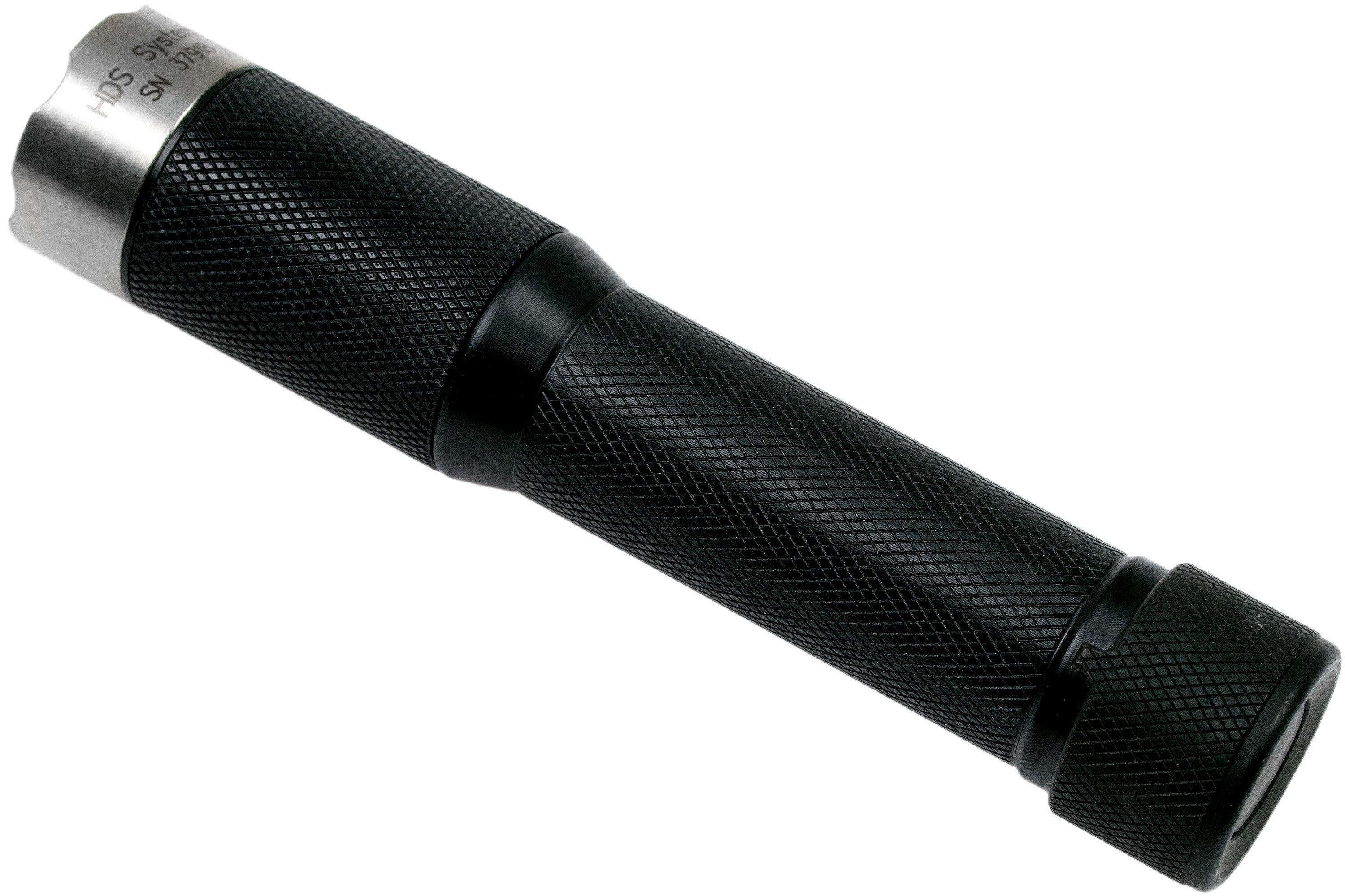 HDS systems EDC Custom SS40 flashlight, 225 lumens, 18650 LiIon