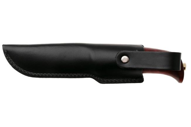 Afbeelding voor Helle Allmenn 200008 Polished 12C27 Red Curly Birch, vaststaand mes