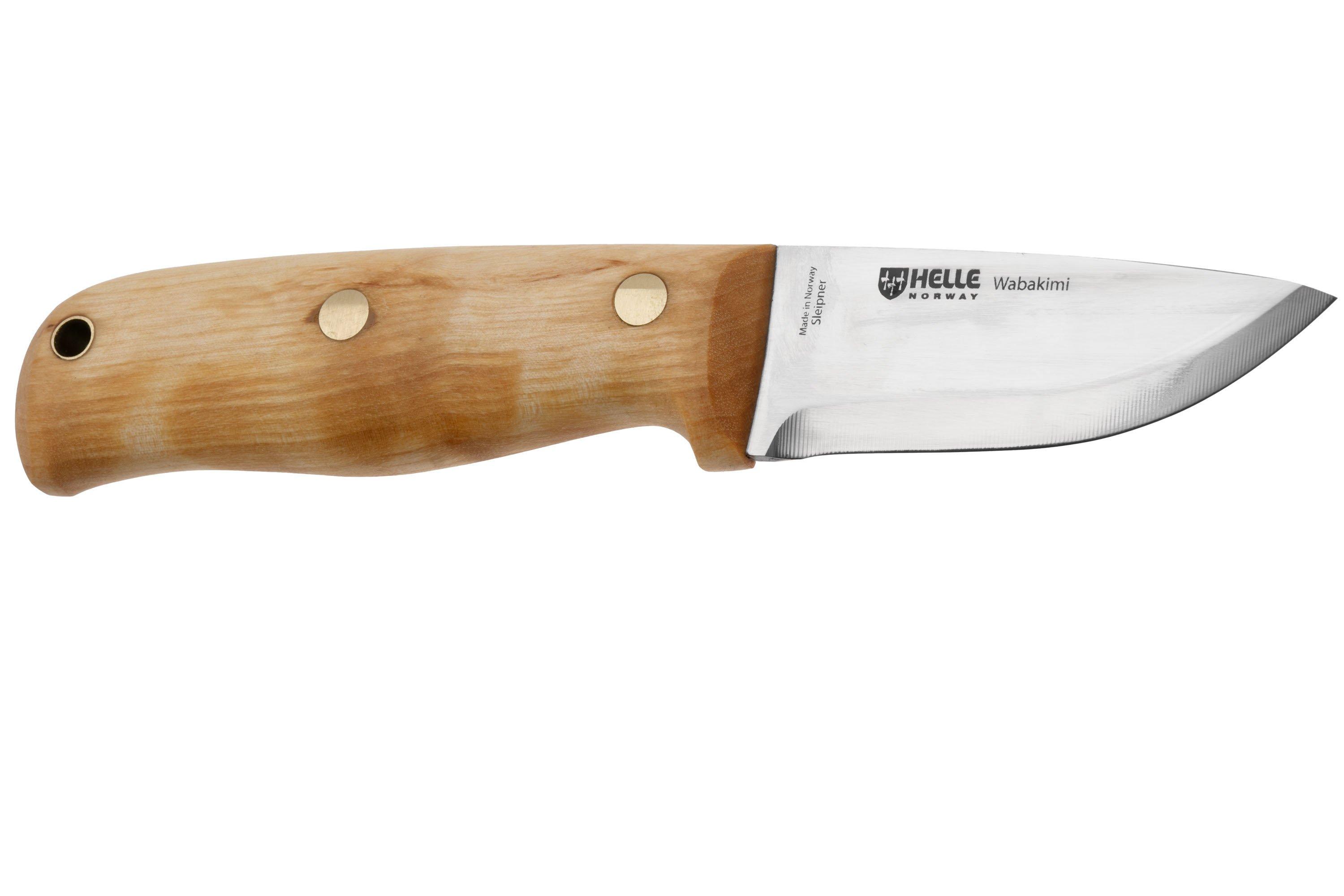 Helle Wabakimi 201630 bushcraft knife, Les Stroud design