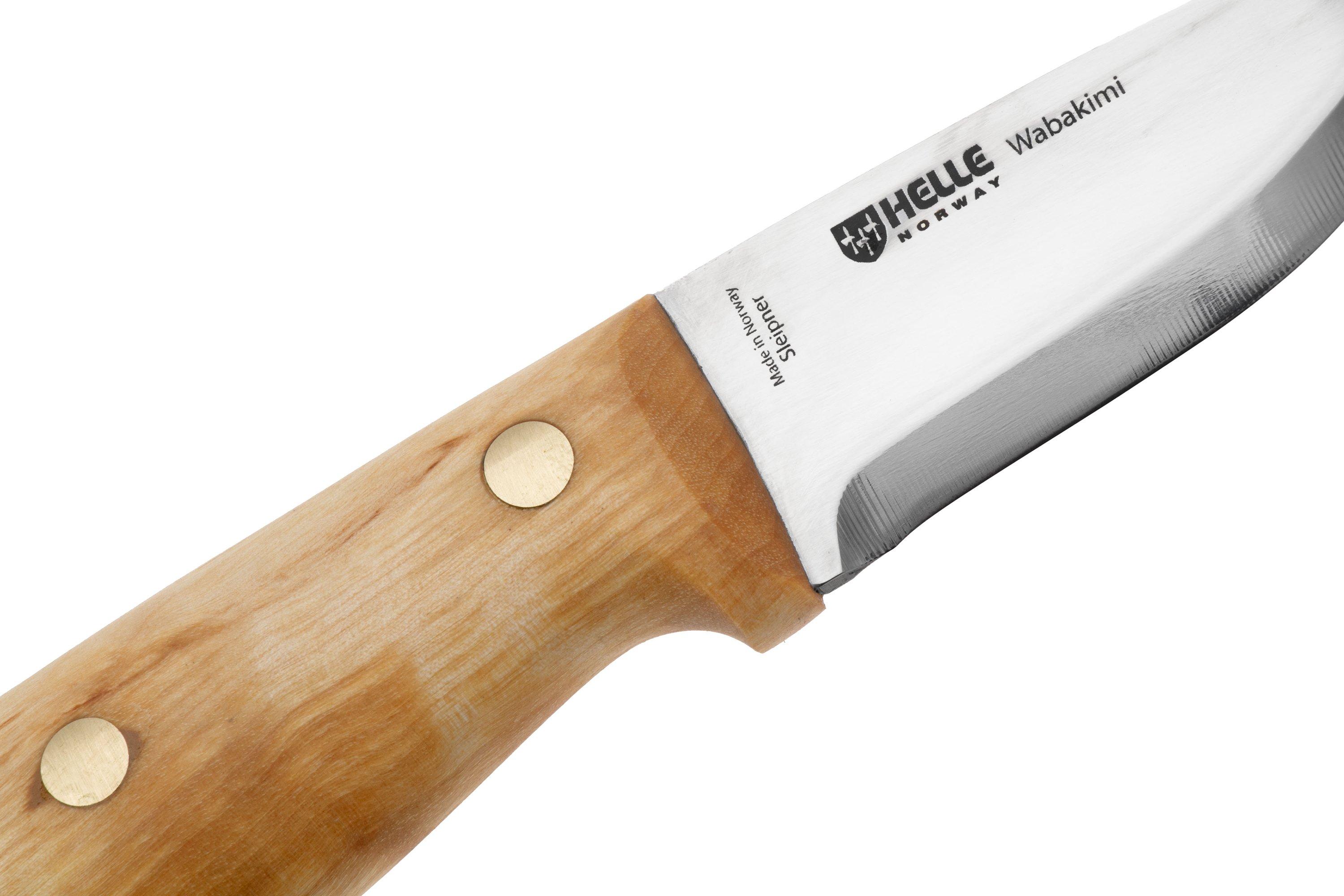 Helle Wabakimi 201630 bushcraft knife, Les Stroud design