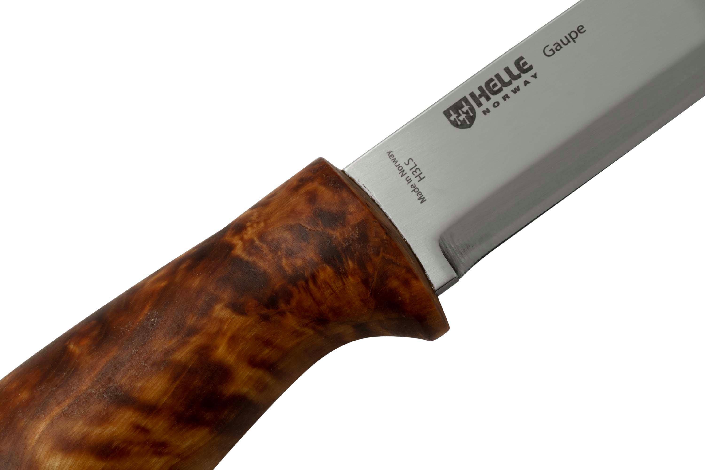 Helle Gaupe 310 outdoor knife | Advantageously shopping at ...