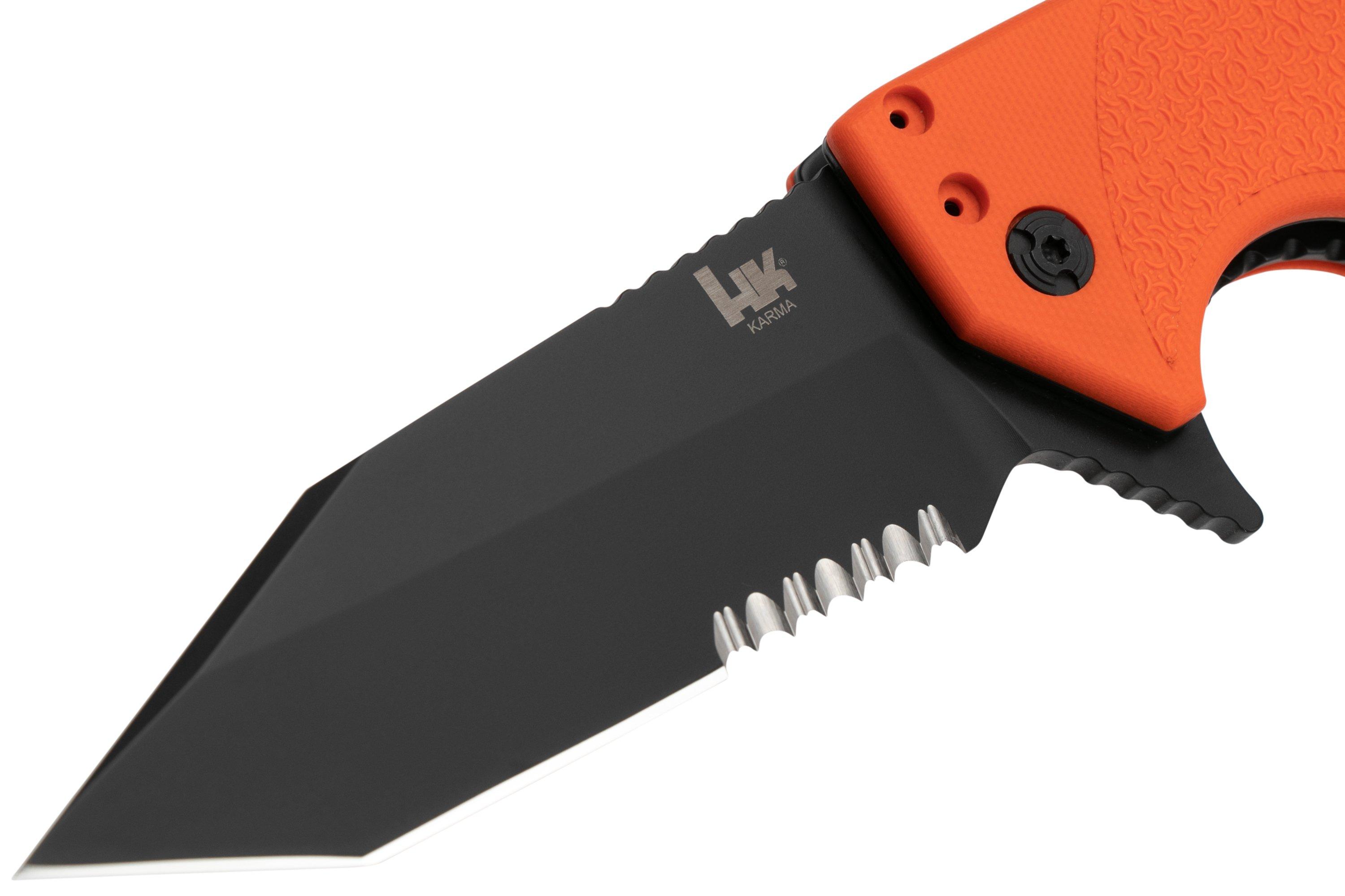 Heckler & Koch Karma 54204 Tanto Orange, pocket knife | Advantageously ...