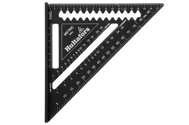 Afbeelding voor Hultafors Rafter Square 257010 metrisch, meetdriehoek 18 cm  