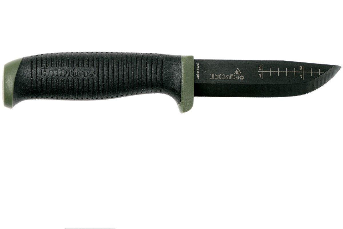 Hultafors OK4 Outdoor Knife 4 380270 Carbon, feststehendes Messer