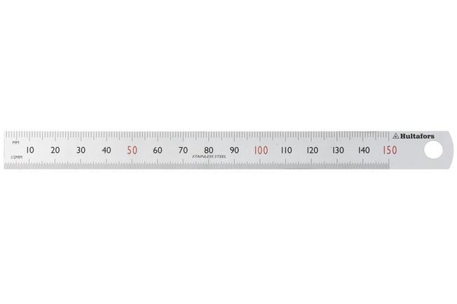 Afbeelding voor Hultafors Steel Ruler 554003 staal, metrisch, meetlat 15 cm