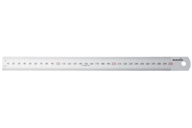 Afbeelding voor Hultafors Steel Ruler 554103 staal, metrisch, meetlat 30 cm
