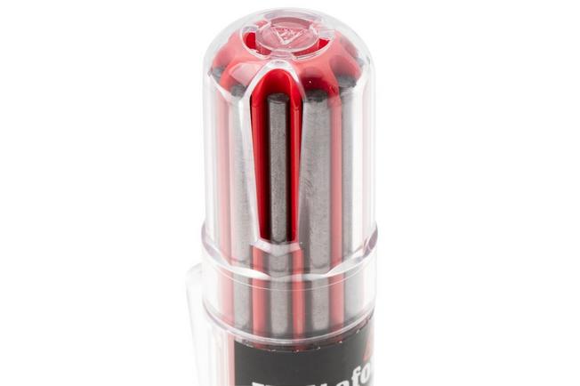 Afbeelding voor Hultafors Dry Marker Refills 650110 grafiet grijs, mechanisch potlood navulling, 10 stuks