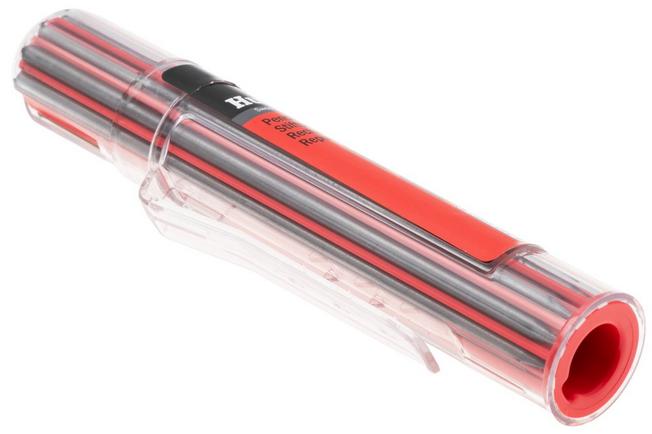 Afbeelding voor Hultafors Dry Marker Refills 650110 grafiet grijs, mechanisch potlood navulling, 10 stuks