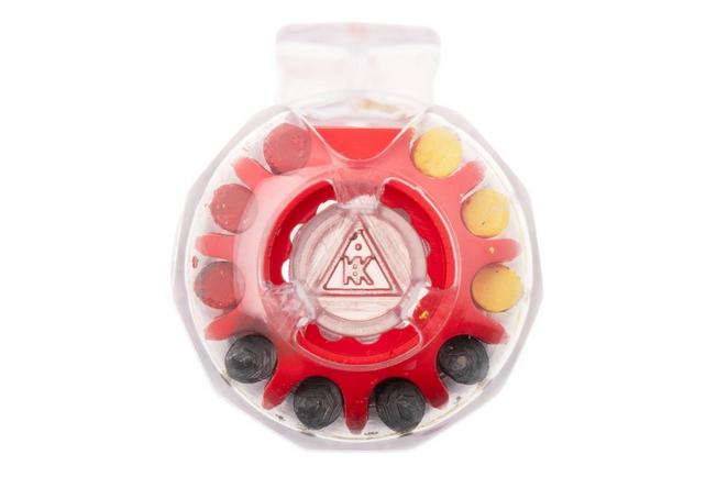 Afbeelding voor Hultafors Dry Marker Refills 650120 grafiet grijs rood geel, mechanisch potlood navulling, 10 stuks