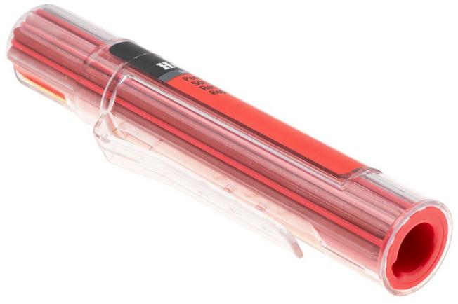 Afbeelding voor Hultafors Dry Marker Refills 650120 grafiet grijs rood geel, mechanisch potlood navulling, 10 stuks