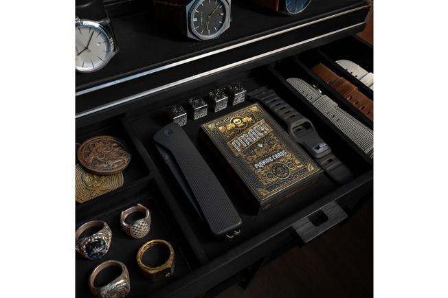 Obraz dla Ekspozytor na zegarki Holme & Hadfield The Collector Watch Display Case COL-B czarny, na 7 sztuk