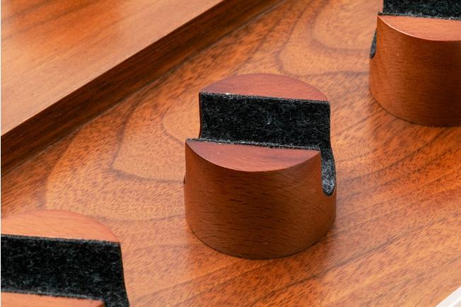 Image pour Holme & Hadfield Armada Knife Display Case AD-WT-0992-1 Walnut, boîte à couteaux de poche 50 emplacements