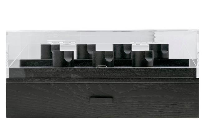 Bild für Holme & Hadfield Armory Pro Knife Display Case ARP-BK-800-1 Black, Messer Vitrine für 30 Stück