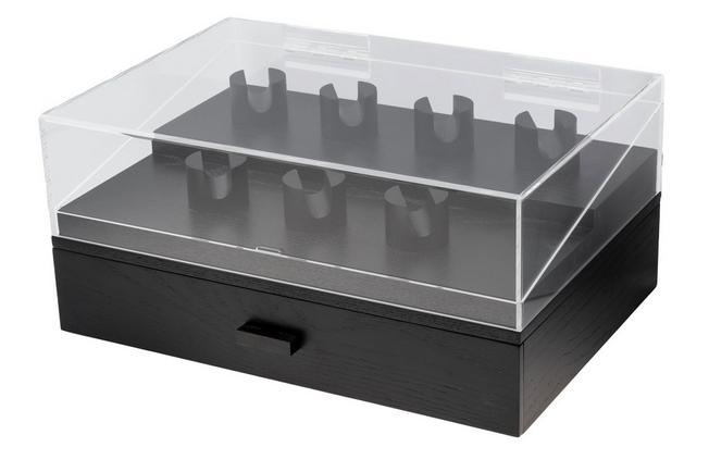 Bild für Holme & Hadfield Armory Pro Knife Display Case ARP-BK-800-1 Black, Messer Vitrine für 30 Stück