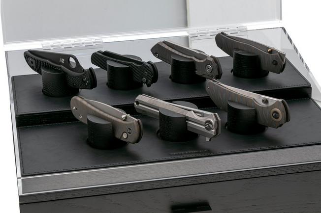 Bild für Holme & Hadfield Armory Pro Knife Display Case ARP-BK-800-1 Black, Messer Vitrine für 30 Stück