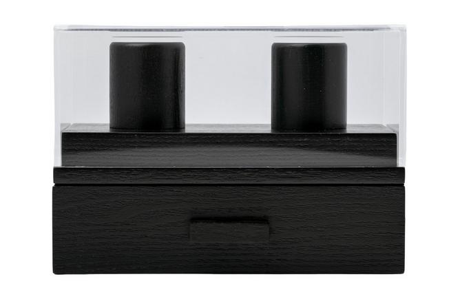 Image pour Holme & Hadfield Weekender Watch Display Case I4-Q5I3-XU9T Black, boîte à montre 2 emplacements