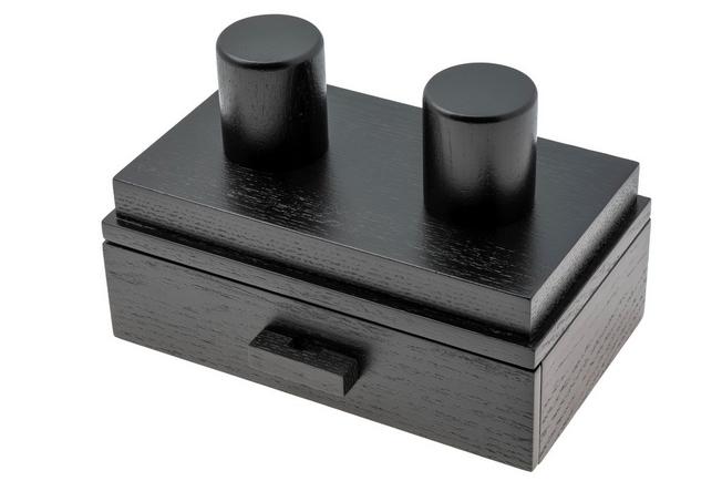 Image pour Holme & Hadfield Weekender Watch Display Case I4-Q5I3-XU9T Black, boîte à montre 2 emplacements