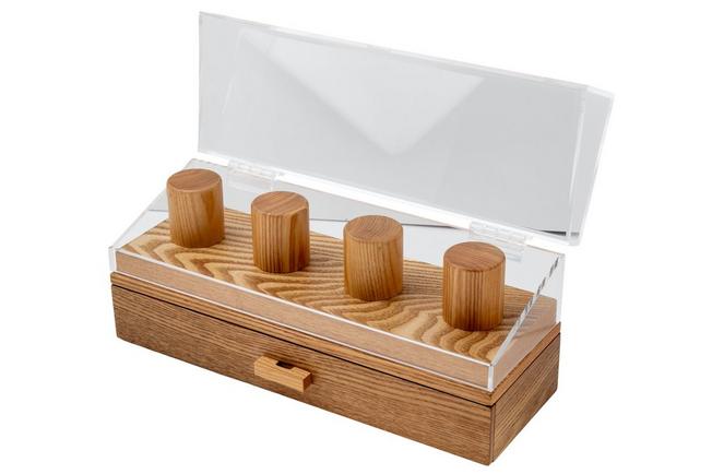 Image pour Holme & Hadfield Watch Deck Pro JB-YYKZ-0MO1 Oak, boîte à montres 4 emplacements