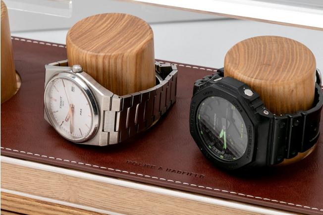 Image pour Holme & Hadfield Watch Deck Pro JB-YYKZ-0MO1 Oak, boîte à montres 4 emplacements