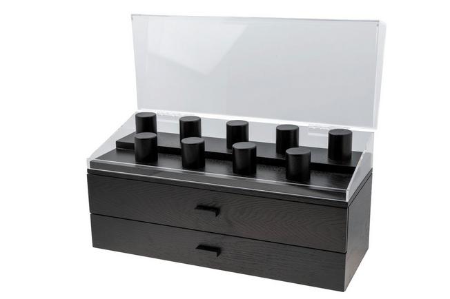 Bild für Holme & Hadfield Legacy Watch Display Case LGP-BK-985-1 Black, Uhrenvitrine für 17 Stück