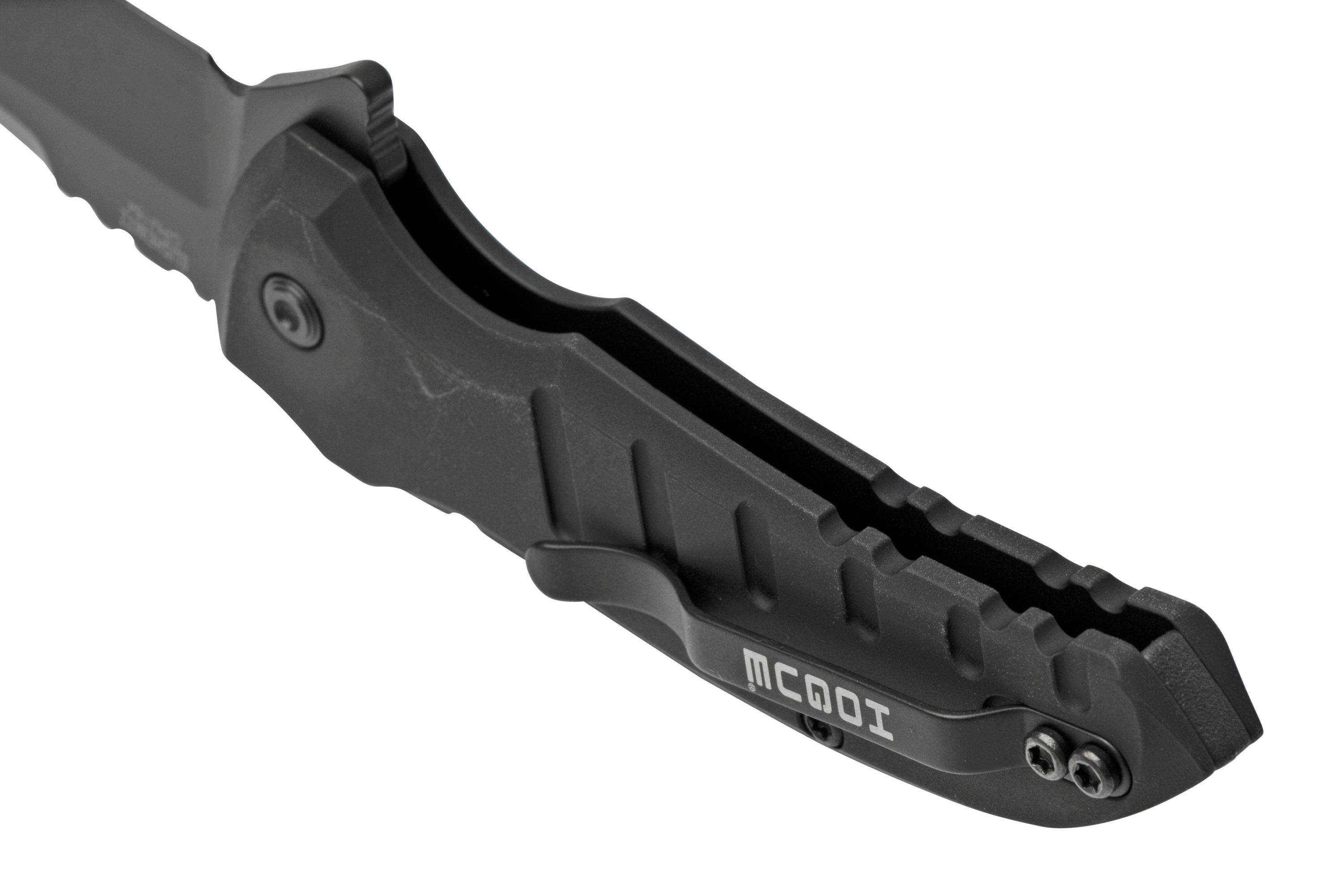 Hogue X1 Microflip All Black Droppoint pocket knife 24176, Allen ...