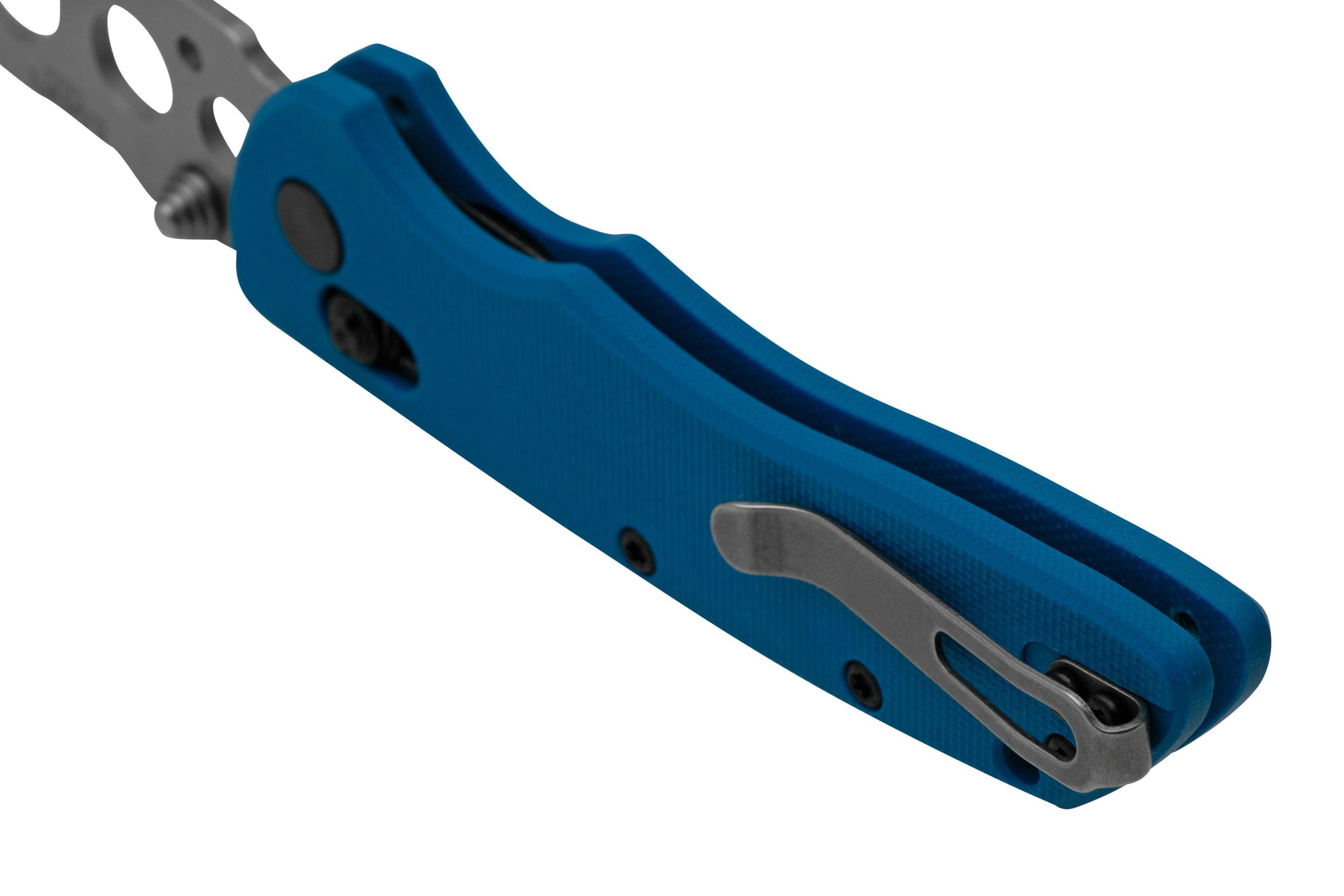 Hogue Deka Trainer 24269, Tumble Blue Peel Ply G10, training knife ...