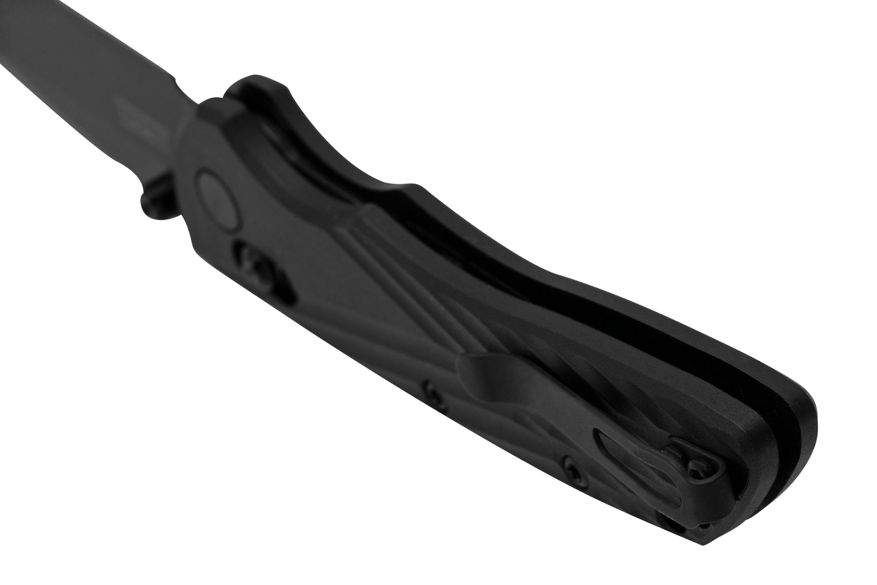 Hogue Deka 24376, Solid Black Polymer, Magnacut Clippoint, pocket knife ...