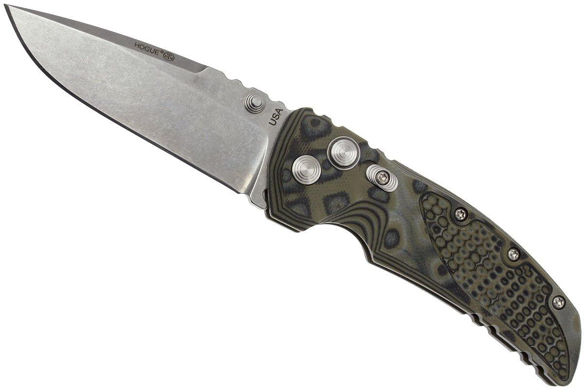 Hogue G-10 Checkered Grips For Desert Eagle (Green G-Mascus)