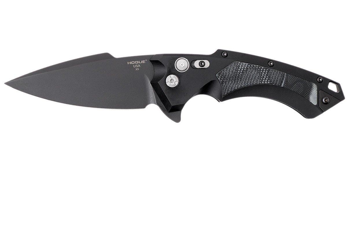 HOGUE SVI Tiki エボニー (黒檀）グリップ - アンビカット Hogue X5 4