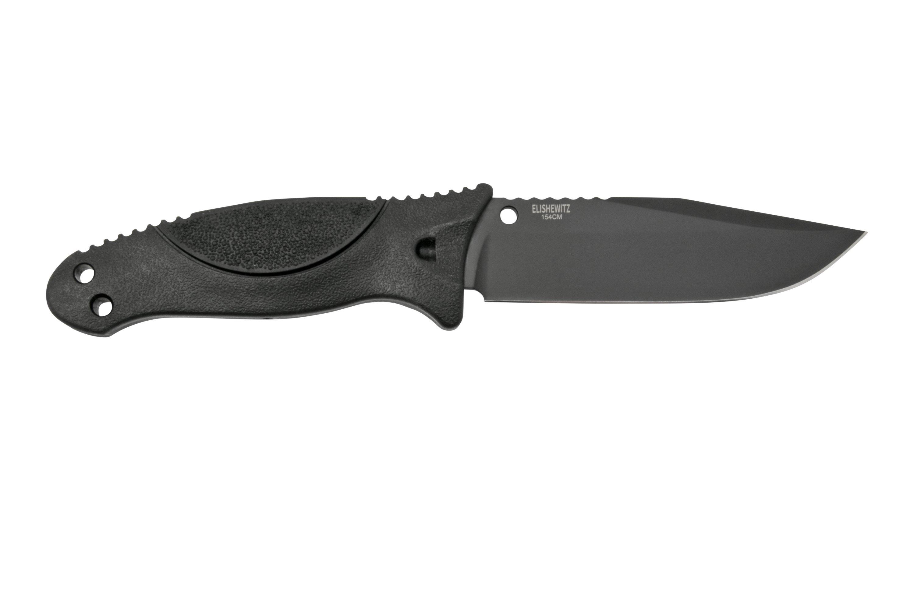 Hogue EX-F02 4.5” Rubber Black, Allen Elishewitz, fixed knife ...