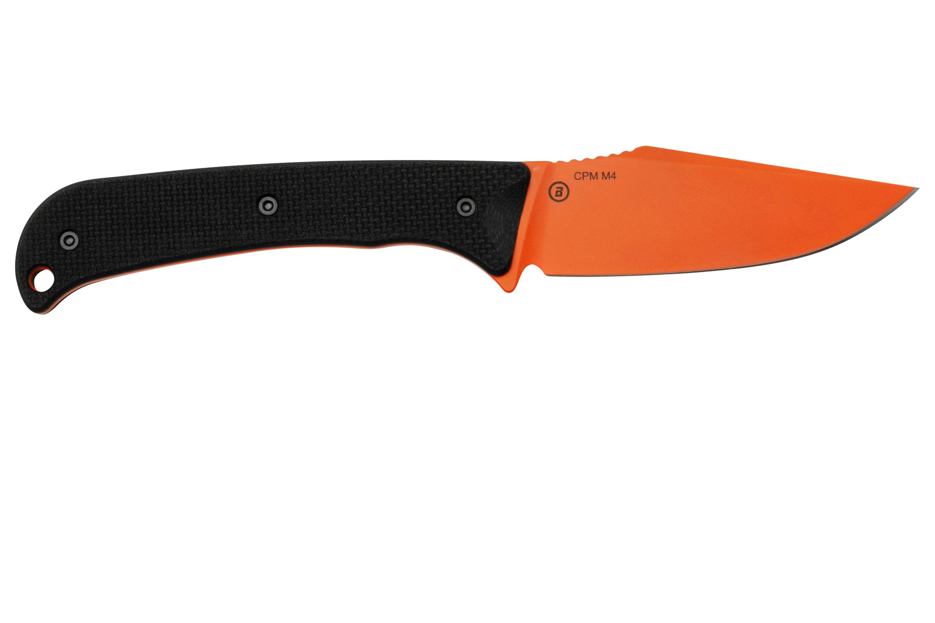 Hogue Extrak 35864 Orange Cerakote, hunting knife with Kydex sheath ...