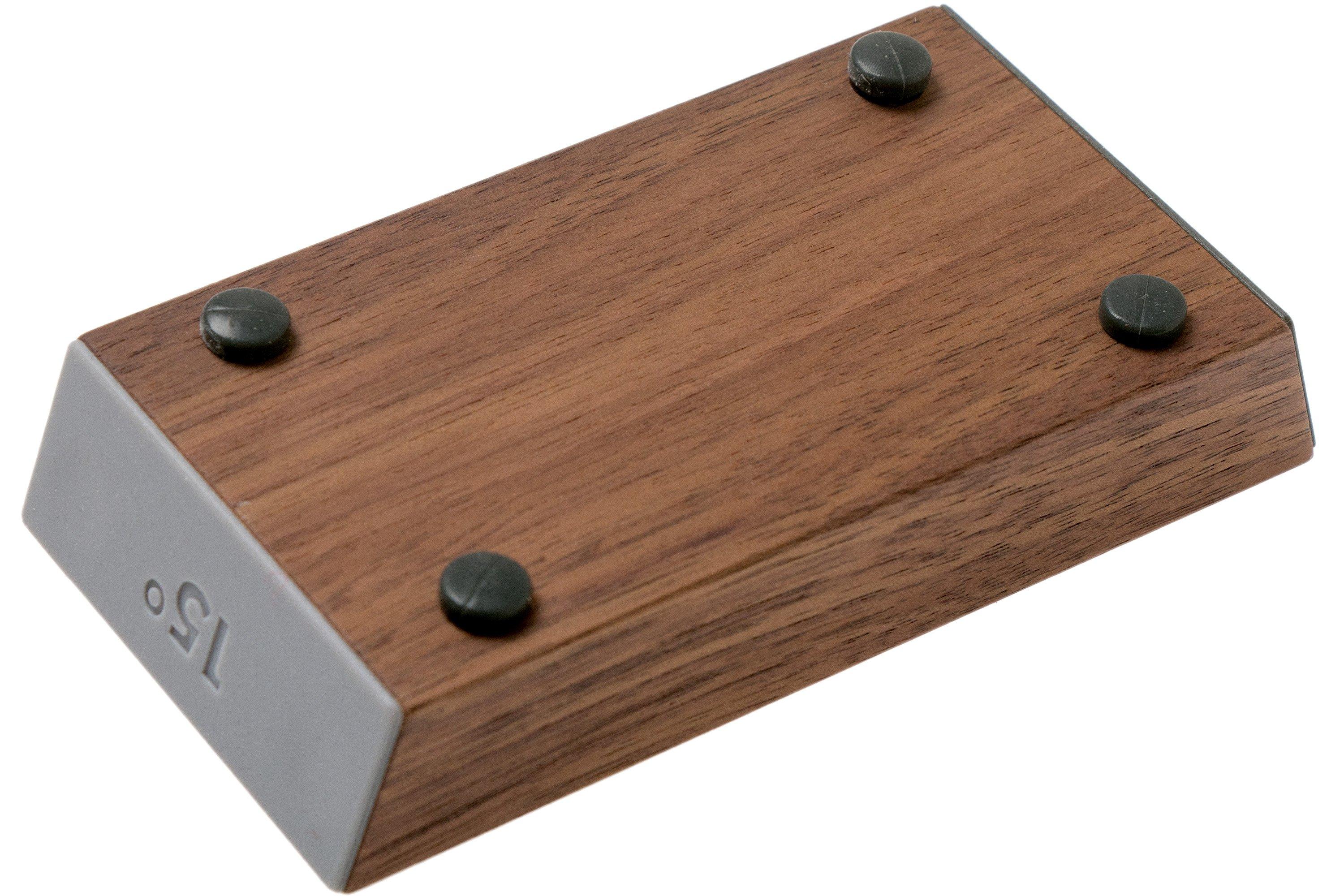 Horl - 2 WALNUT - sharpener with diamond and ceramic disc - Made in Germany