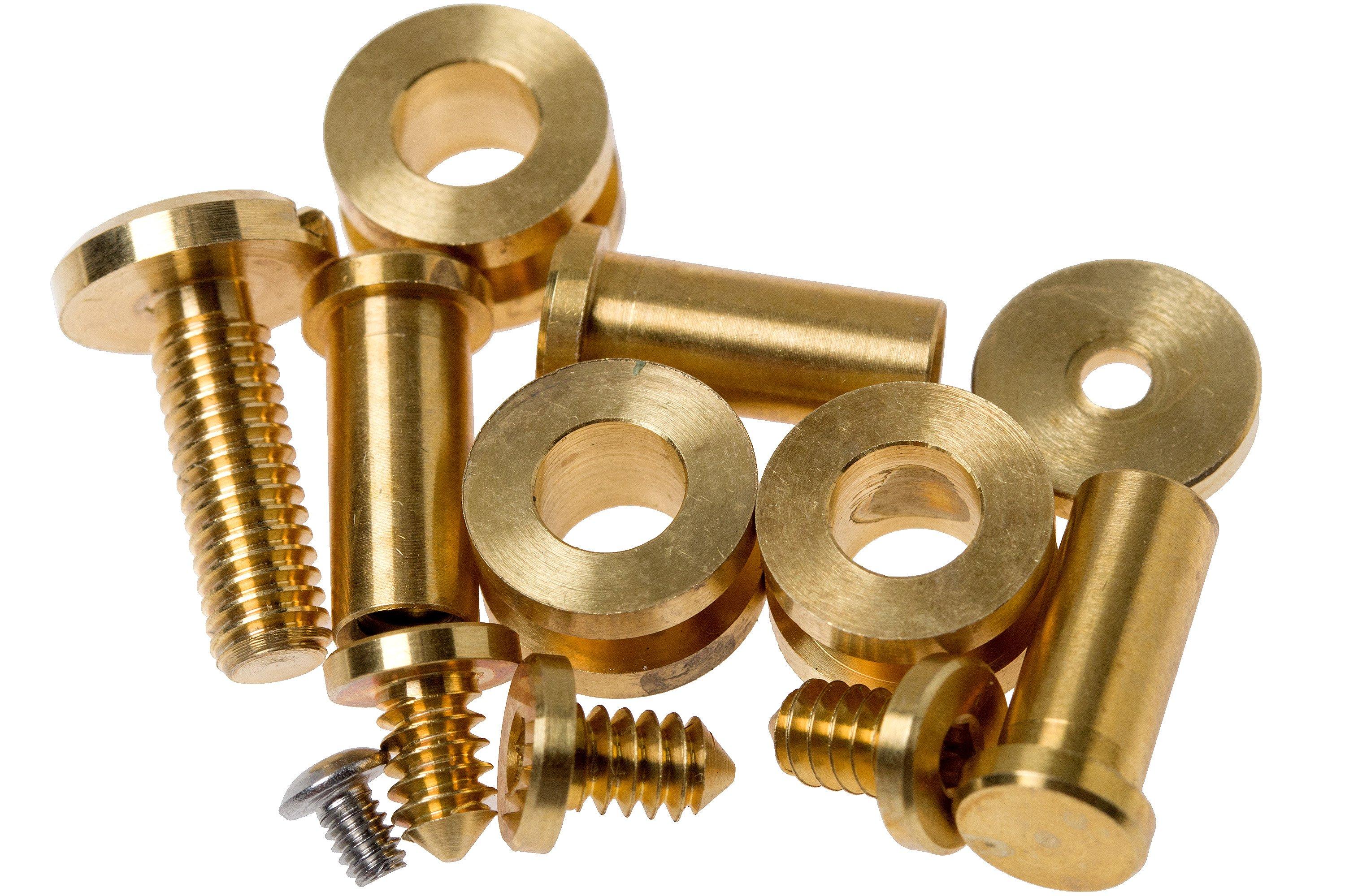 Rick Hinderer Complete Brass Hardware Set, XM24 4” Advantageously