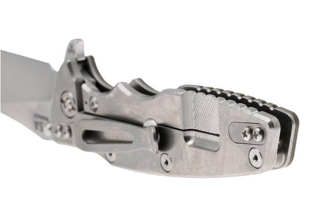Afbeelding voor Rick Hinderer Eklipse 3.5" Skinny Slicer, Hollow Grind Stonewash Magnacut, OD Green G10, zakmes