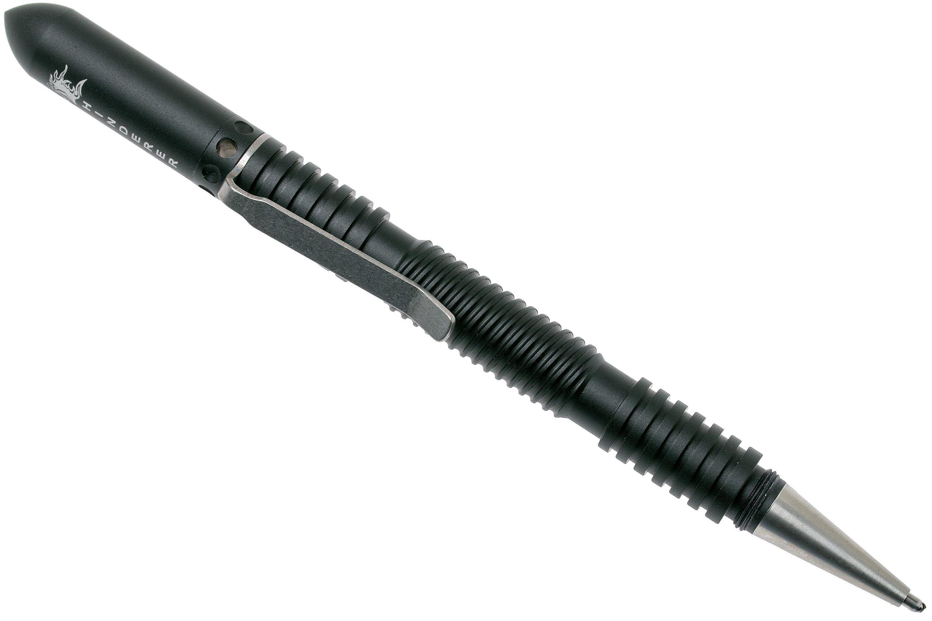 Rick Hinderer Extreme Duty Spiral Pen, Aluminium Matte Black 